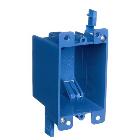 1 gang plastic old work wall electrical box|1 gang outlet box dimensions.